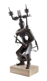 Abstract Crown Dancer I , edition 1/12, 1991