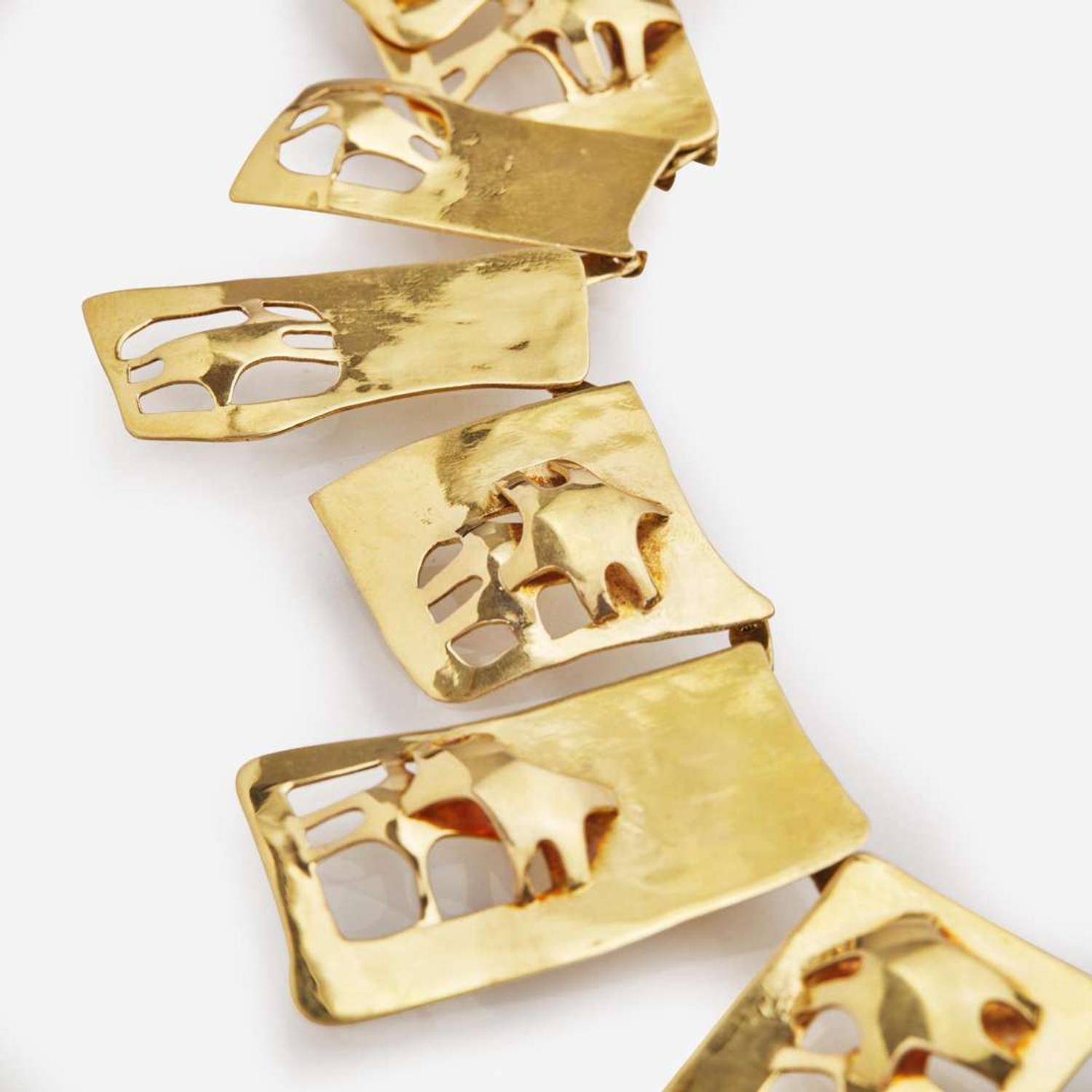 A 14K Gold Necklace by C.Y. Noomen c. 1980
