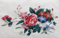 Four Chinese Export Pith Paintings