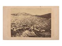 [COLORADO]. A group of 3 early photographs of Black Hawk and Central City, Colorado, by Chamberlain, Weitfle, and Wakely, comprising: