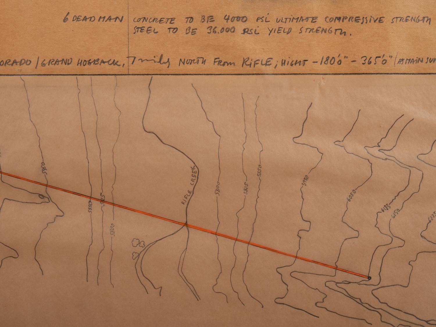 Valley Curtain |Project for Colorado| Grand Hoeback, 7 miles North from Rifle