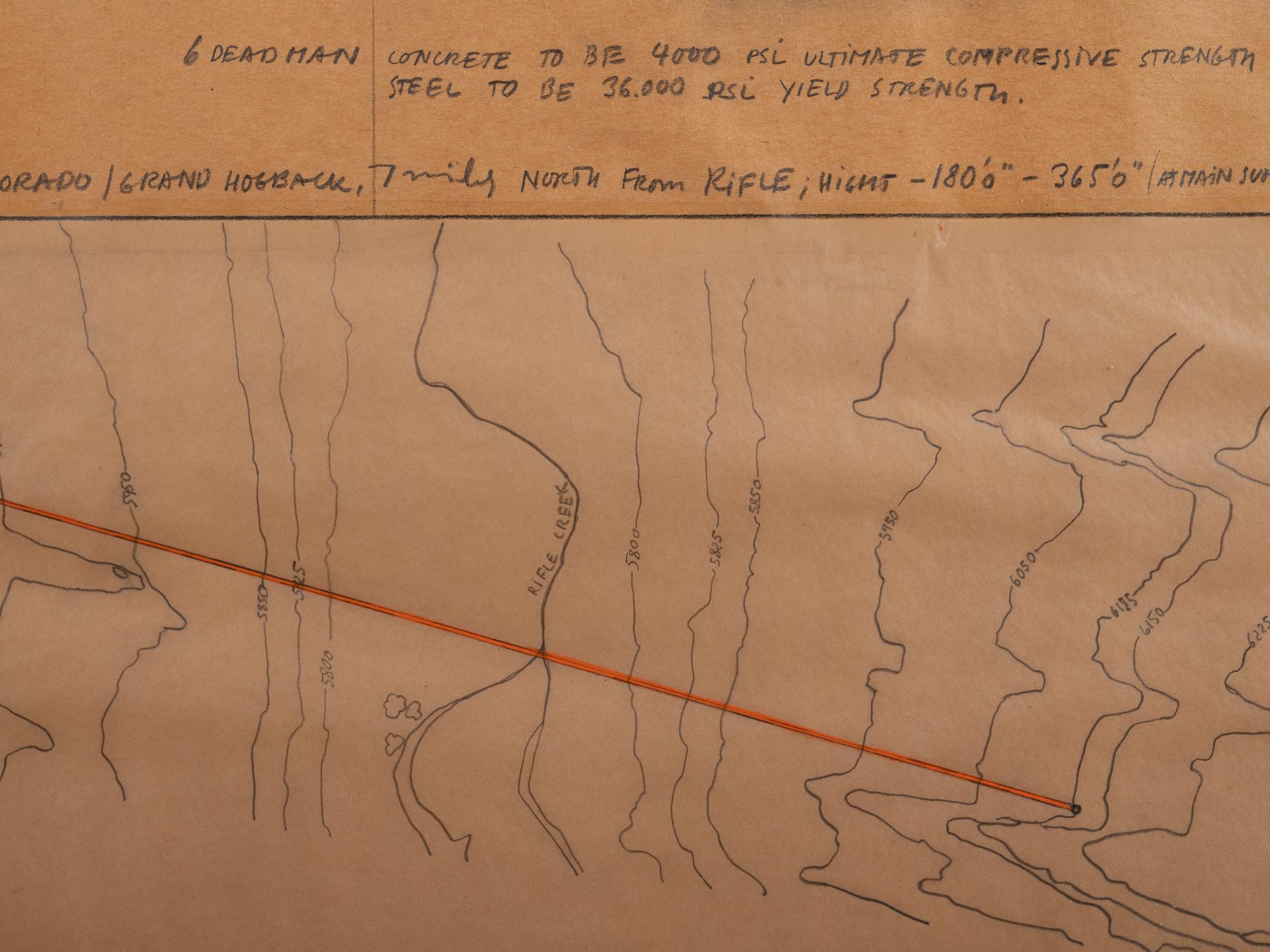 Valley Curtain |Project for Colorado| Grand Hoeback, 7 miles North from Rifle