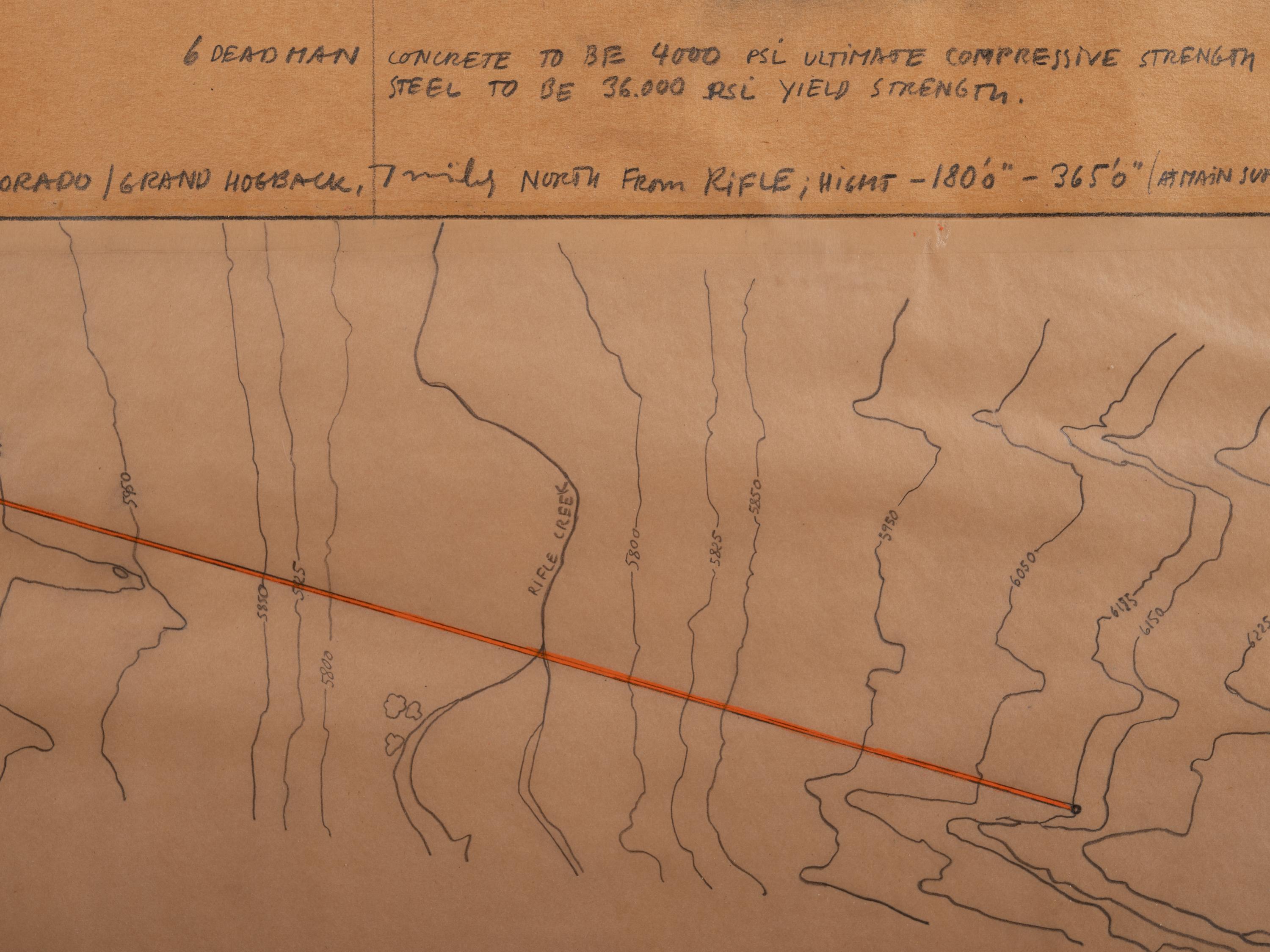 Valley Curtain |Project for Colorado| Grand Hoeback, 7 miles North from Rifle