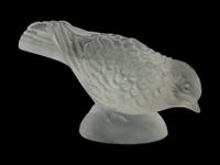 Six Lalique Bird Figures