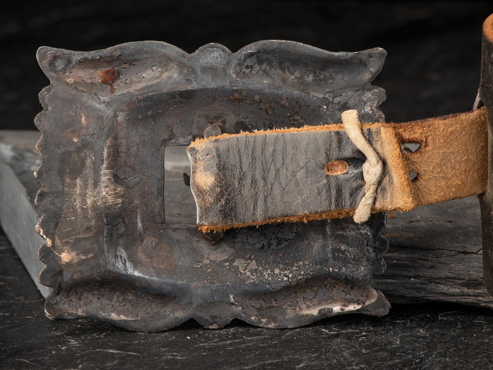 Navajo Silver Concha Belt