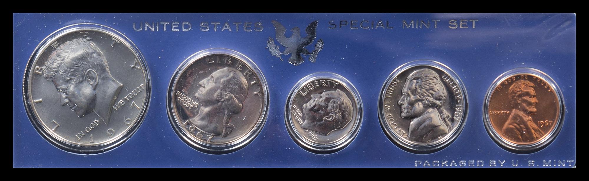 A Group of United States 5-Coin Mint Sets