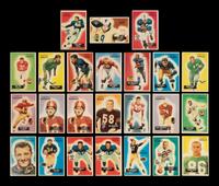 A Group of 24 1955 Bowman Football Cards,