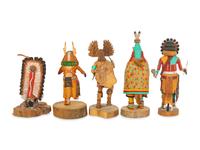 Collection of Hopi Katsinas