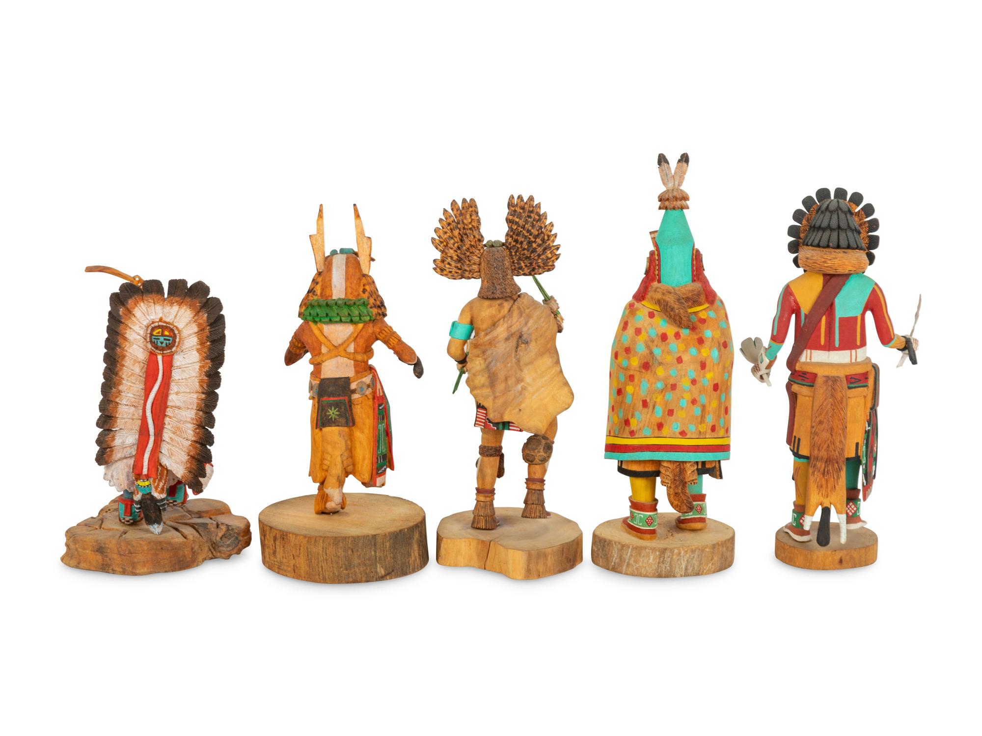 Collection of Hopi Katsinas