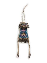 Kiowa Beaded Strike-a-Light Bag