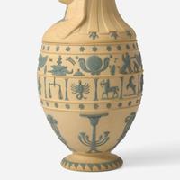 A Wedgwood Caneware Canopic Jar UK, 1860s