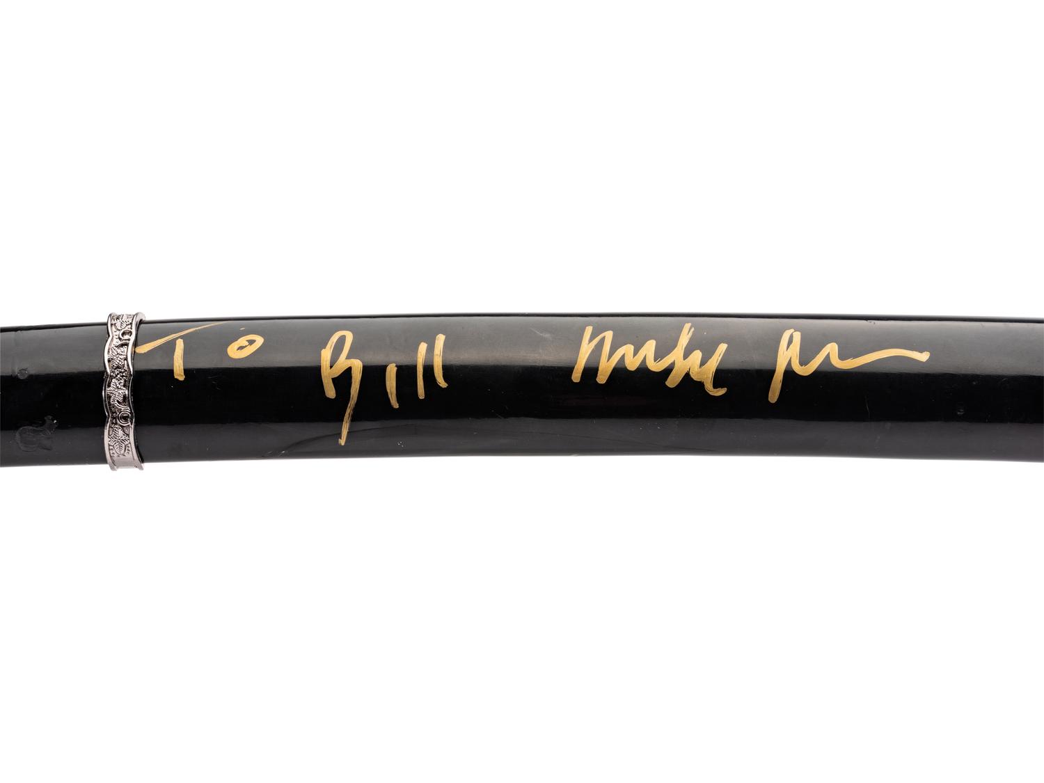 (Film Memorabilia) Prop Sword from Kill Bill . Miramax, 2003.