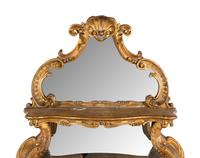 A North Italian Giltwood Four-Tier Étagère