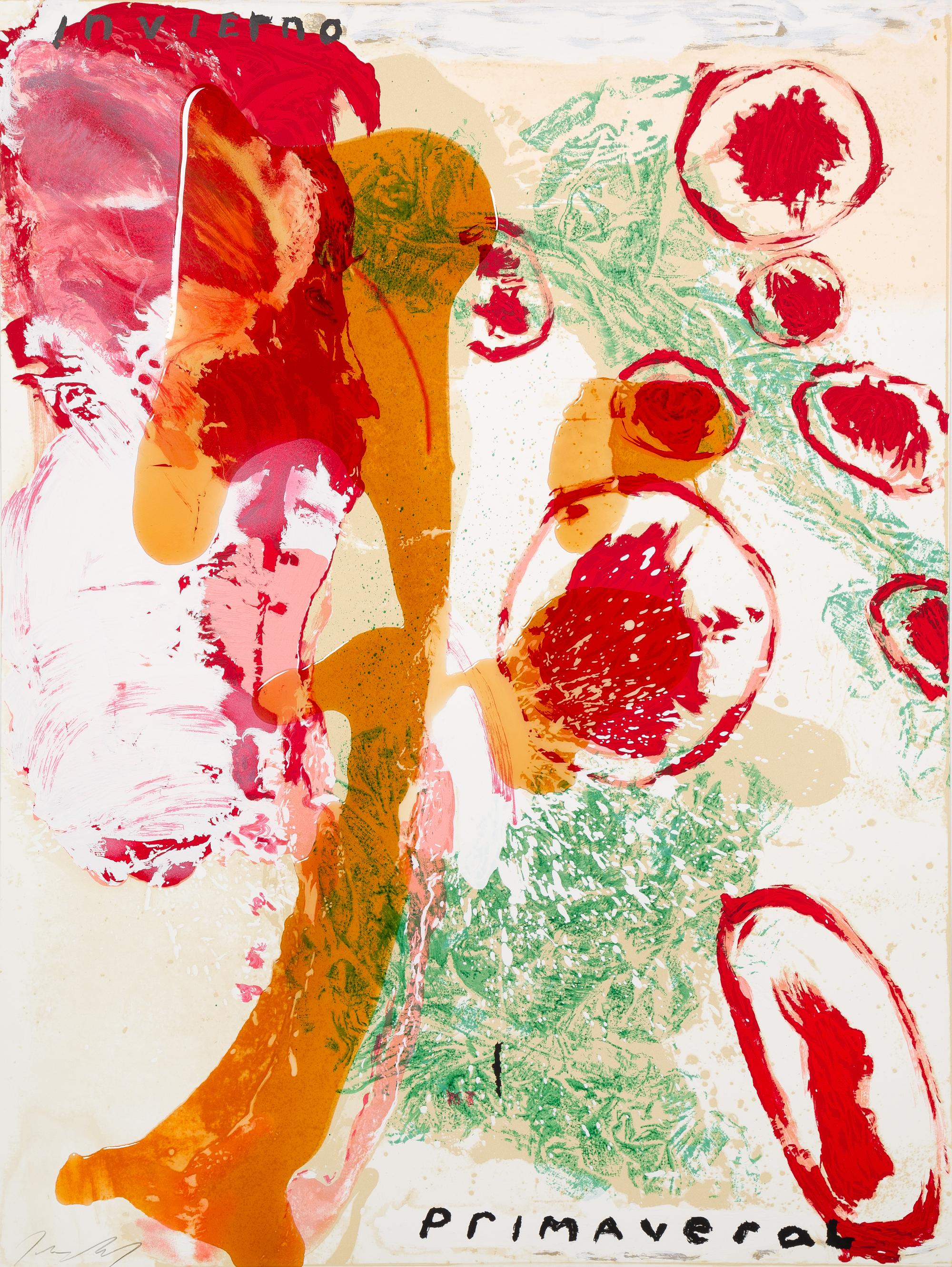 A Group of Five Works from Sexual Spring-Like Winter: Inviernosexoprimaveral, Invierno Primaveral, Mujer Primaveral, Otoño Floral and La Blusa Rosa II,