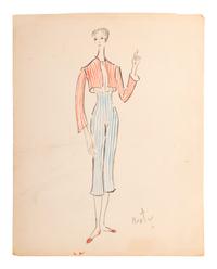 Nine Cecil Beaton Illustrations, 1950s-60s