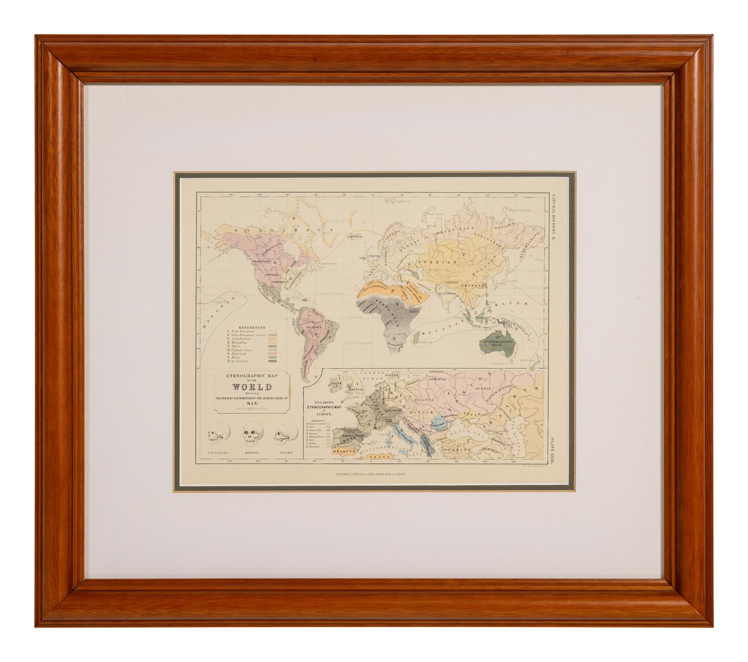 A Group of 11 19th and 20th century maps, comprising:
