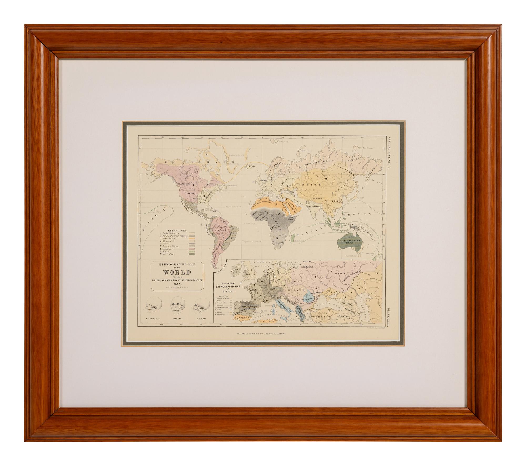 A Group of 11 19th and 20th century maps, comprising: