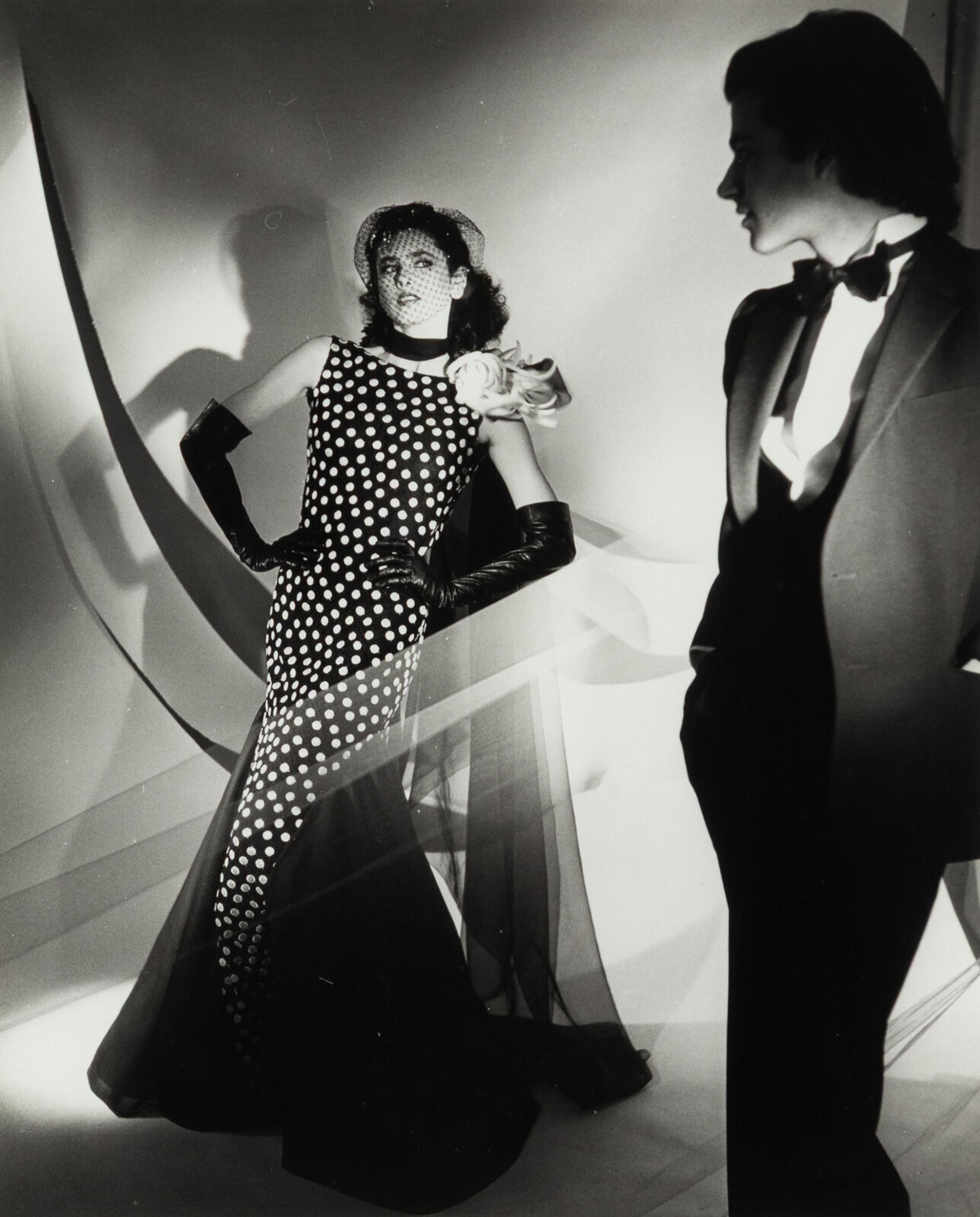 Four photographs depicting Dayle Haddon