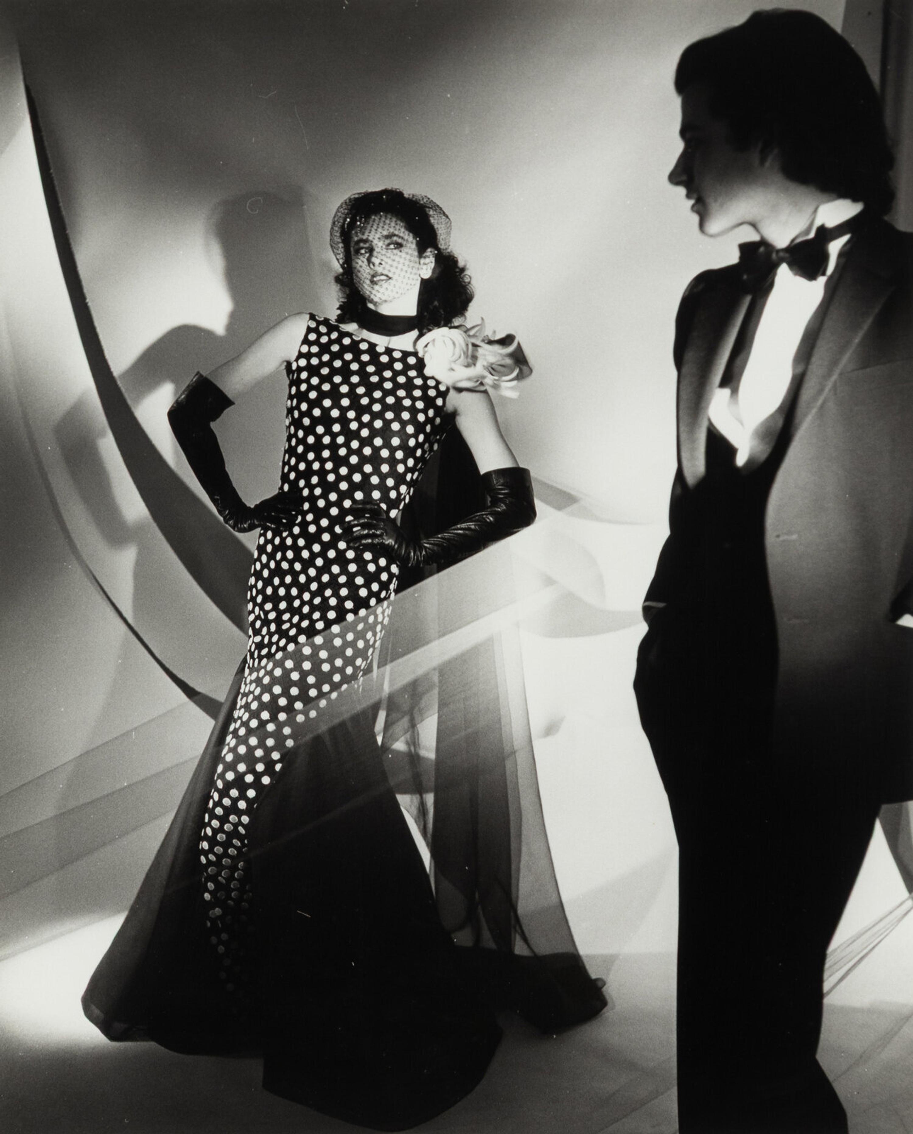 Four photographs depicting Dayle Haddon