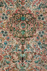 A Qum Silk Rug