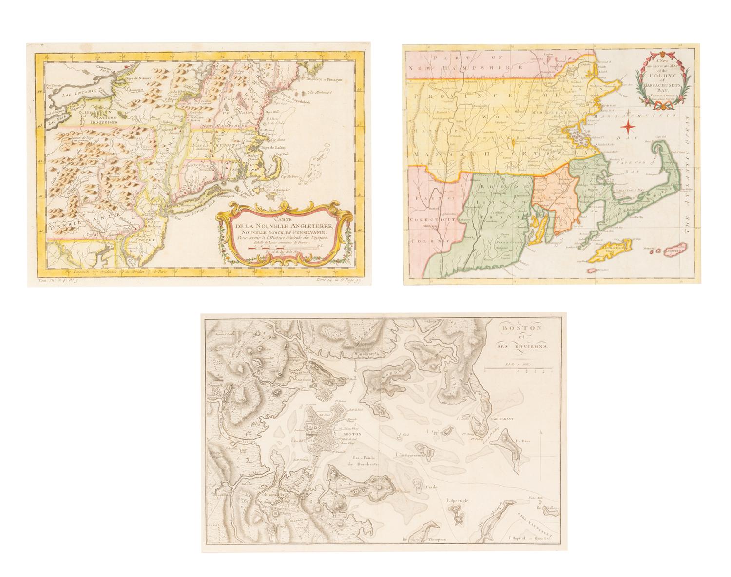 [Maps & Atlases] Group of 3 Maps of America