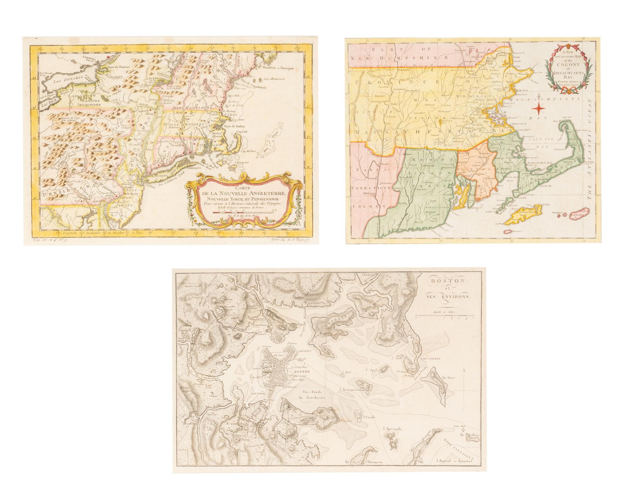[Maps & Atlases] Group of 3 Maps of America