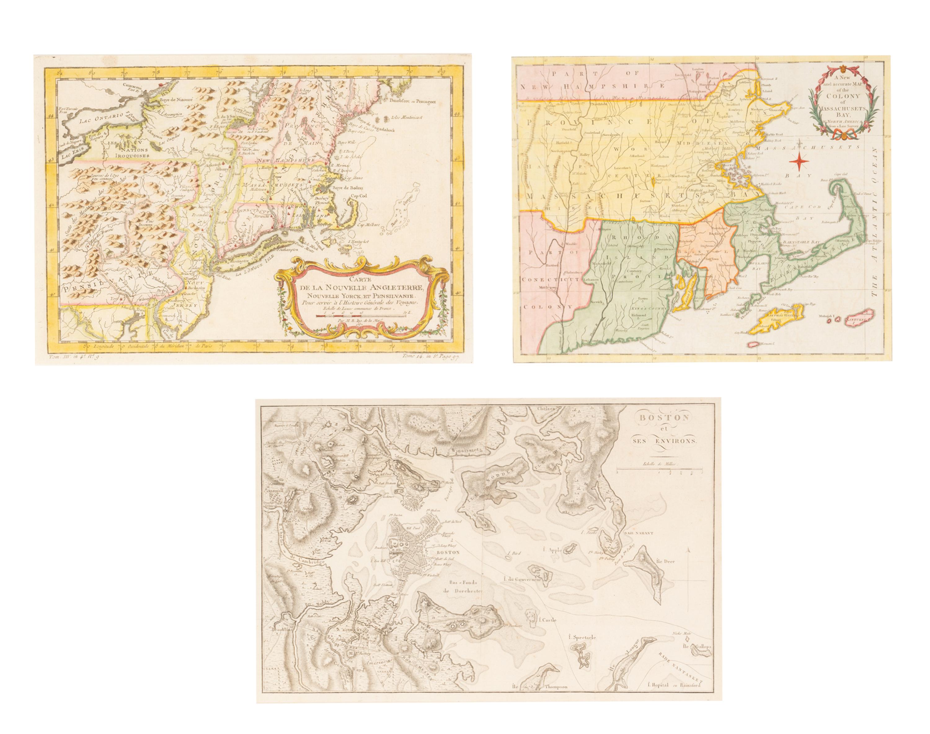 [Maps & Atlases] Group of 3 Maps of America