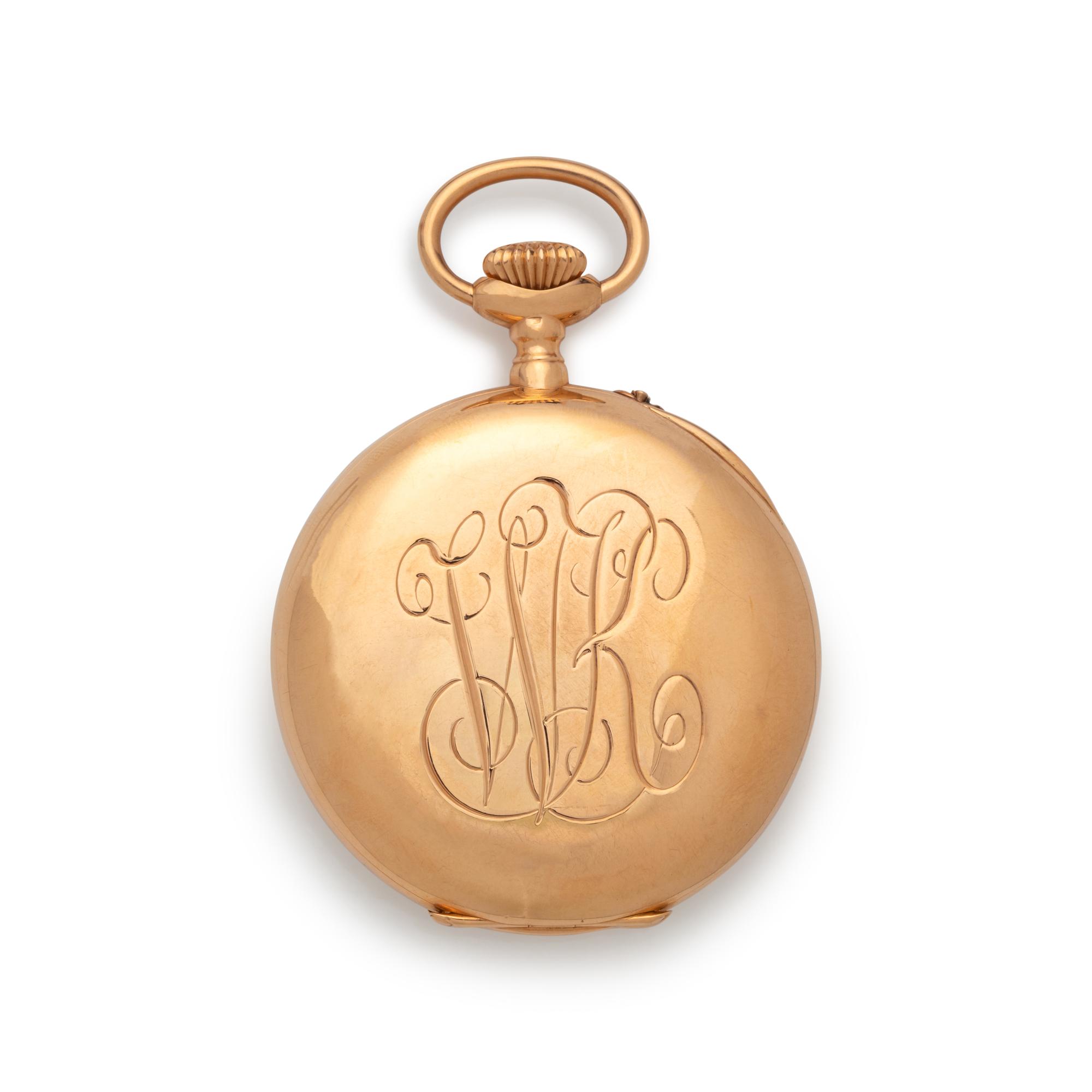 PATEK PHILIPPE, 18K YELLOW GOLD POCKET WATCH