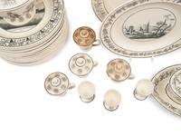 A Large and Extensive Creil Montereau Dinner Service