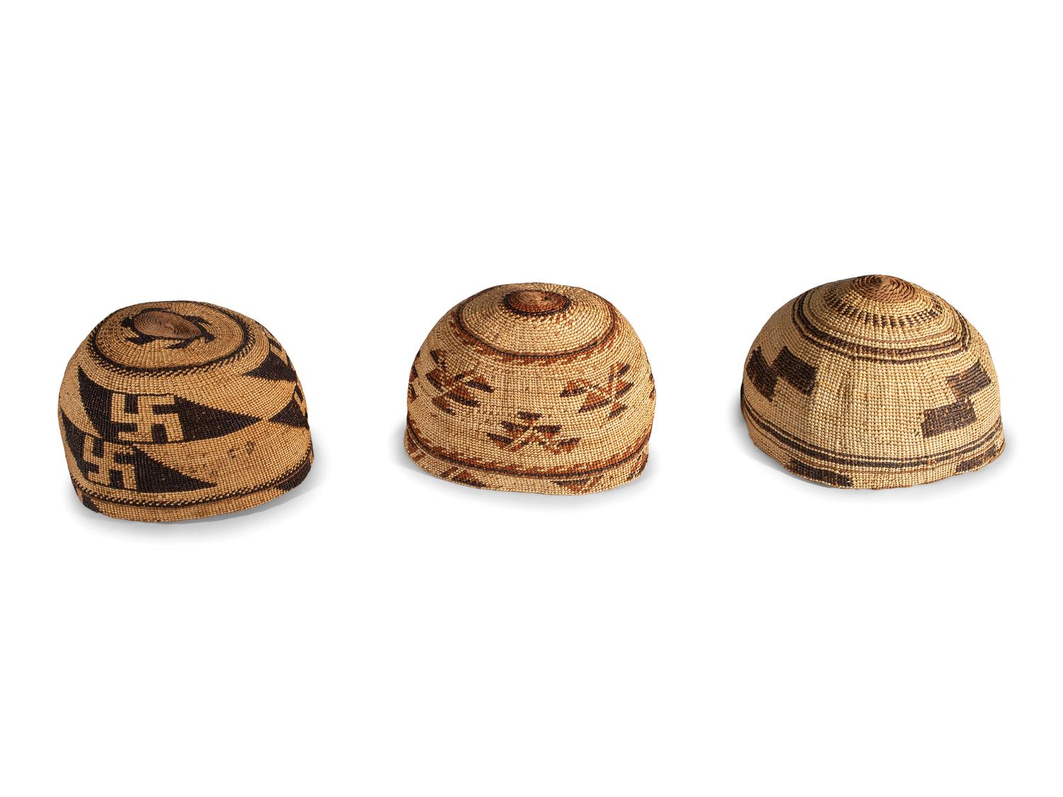 Northern California Basketry Hats