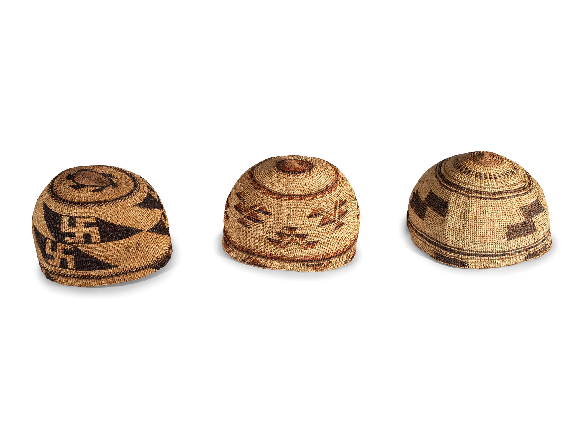 Northern California Basketry Hats