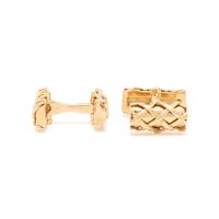 TIFFANY & CO., YELLOW GOLD CUFFLINKS