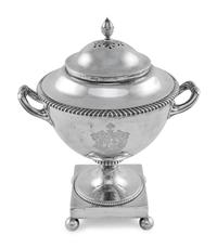 A George III Silver Tea Urn