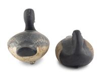 Two Carved and Painted Wood Decoys