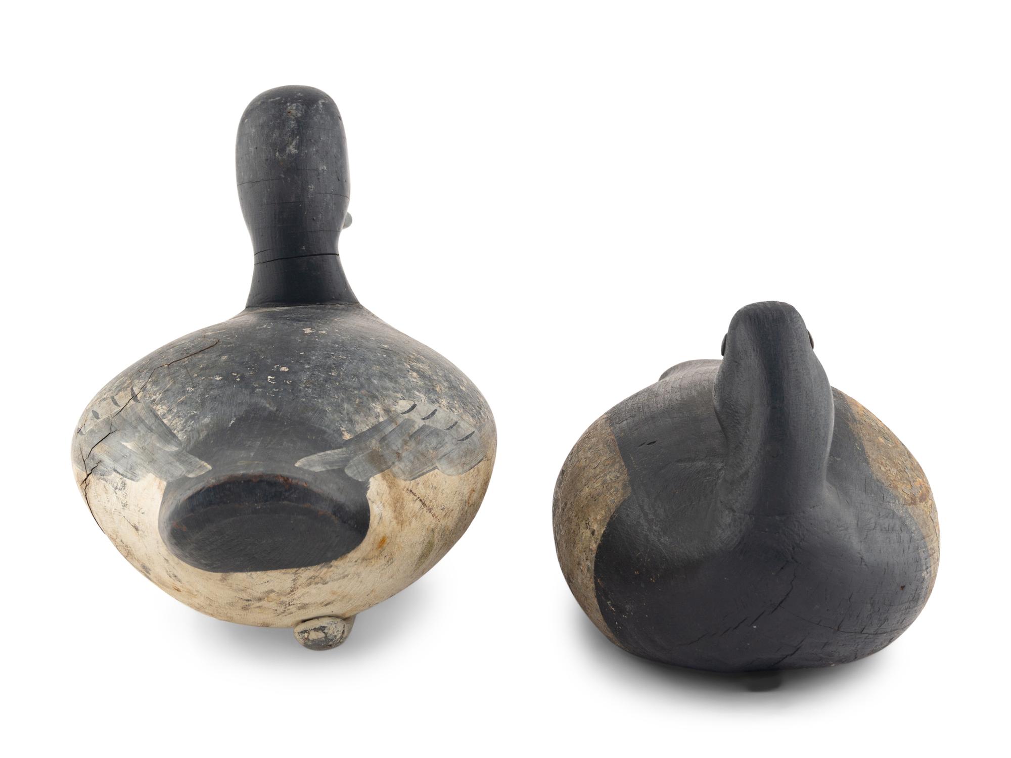 Two Carved and Painted Wood Decoys