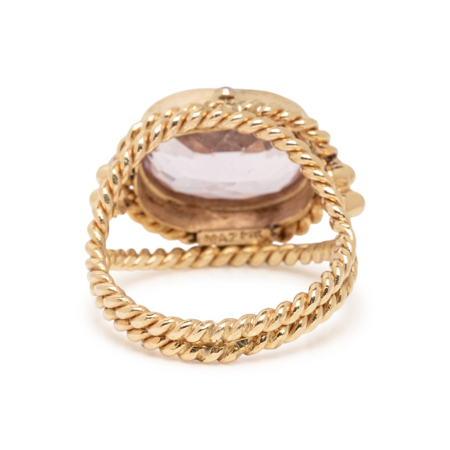 MAZ, COLLECTION OF YELLOW GOLD AND GEMSTONE JEWELRY
