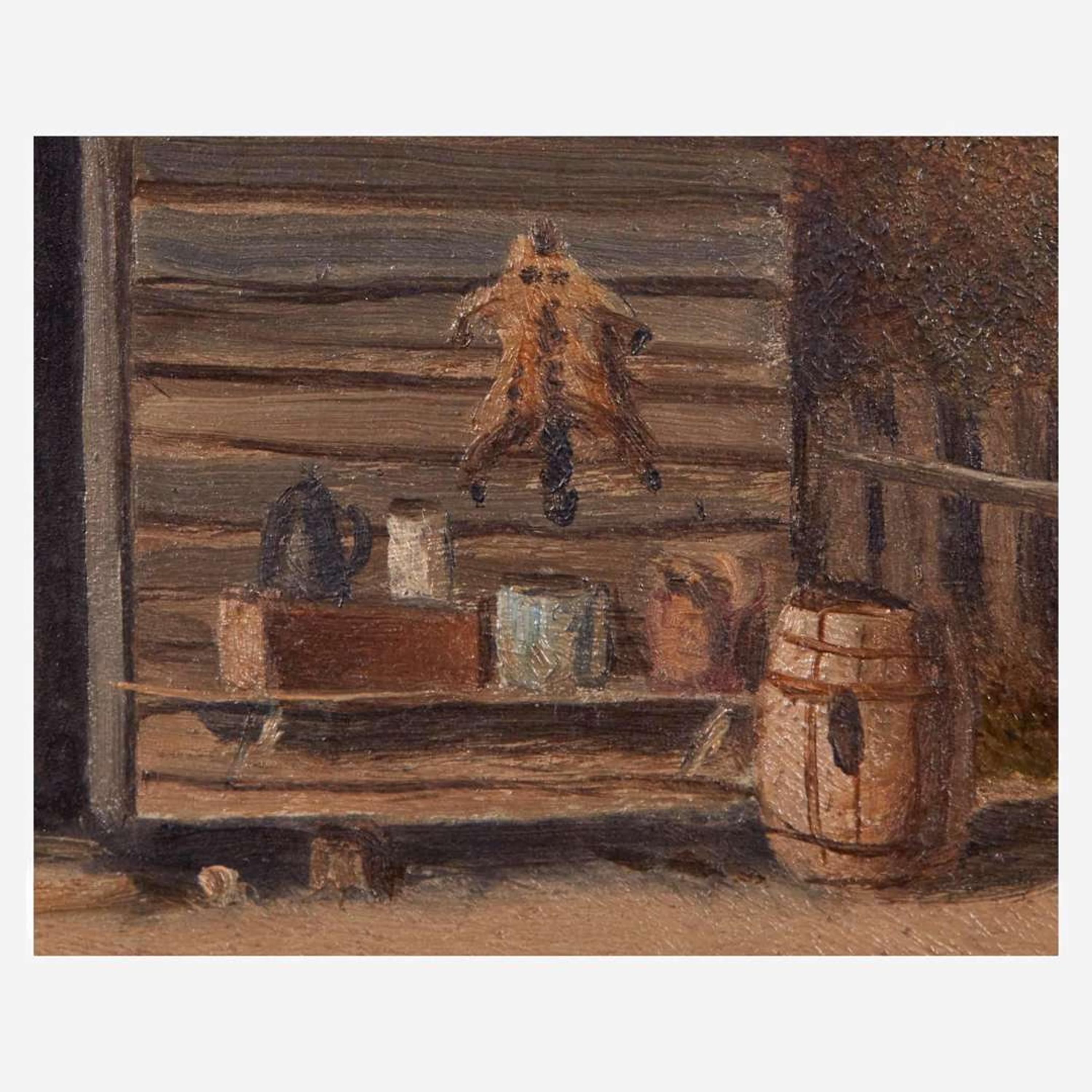 William Aiken Walker (American, 1838–1921) Southern Cabin