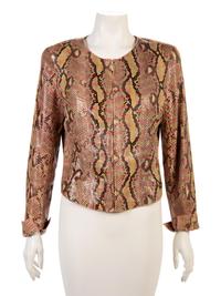 Chanel Python Jacket, 1990-2000s