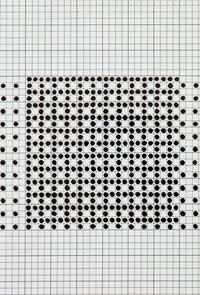 Black 6'' Squares Series #7, 1972