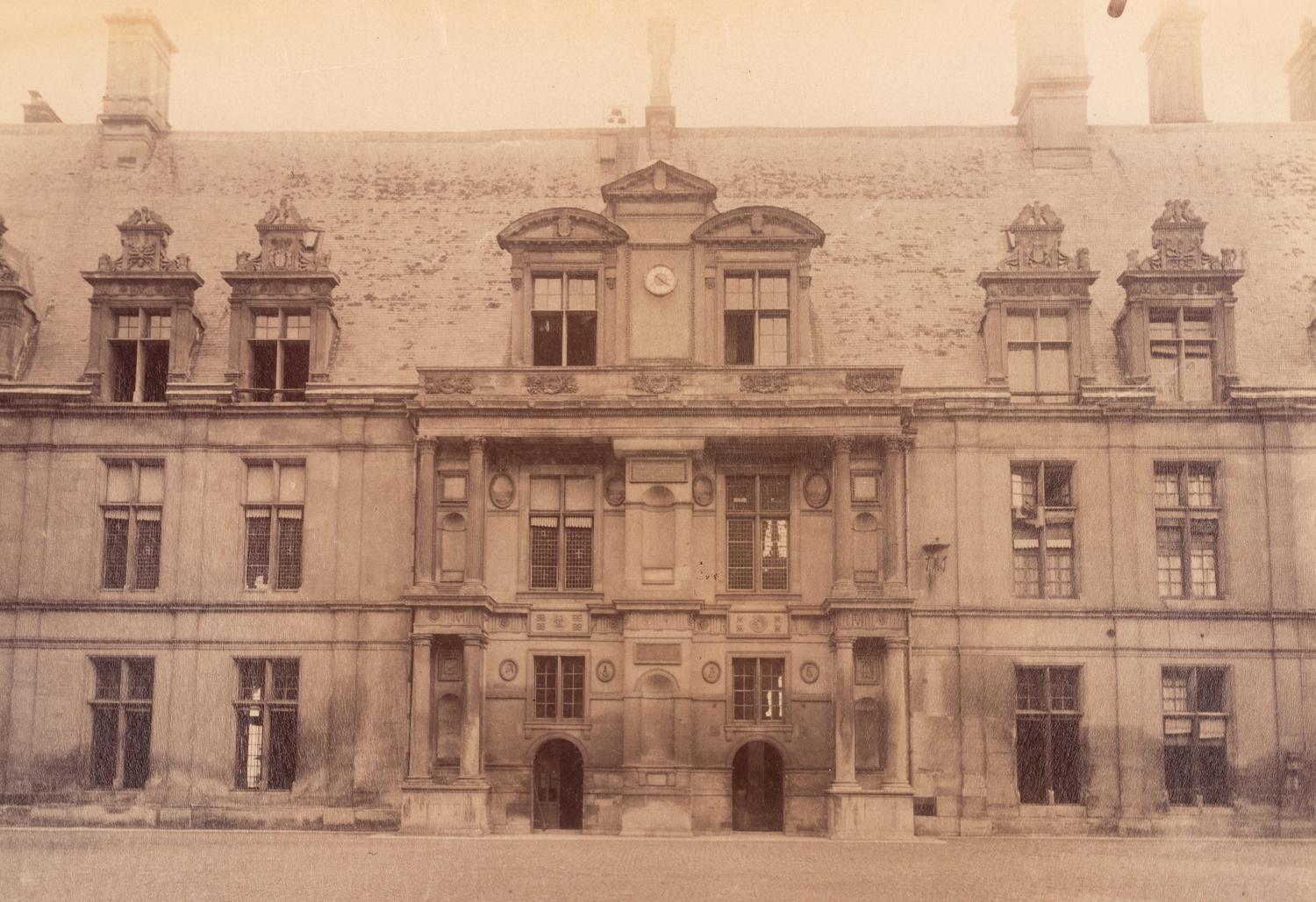 A group of three photographs (Compiègne–le Château , 1910; Château d'Écouen [6771] , 1911; Château d'Écouen [6772] , 1911)