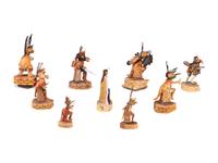 Shelf-Sized Hopi Katsina Dolls