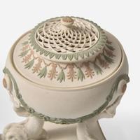 A Wedgwood Tricolor Jasperware "Dolphin" Pastille Burner UK, circa 1880