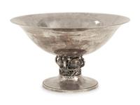 An American Silver Center Bowl