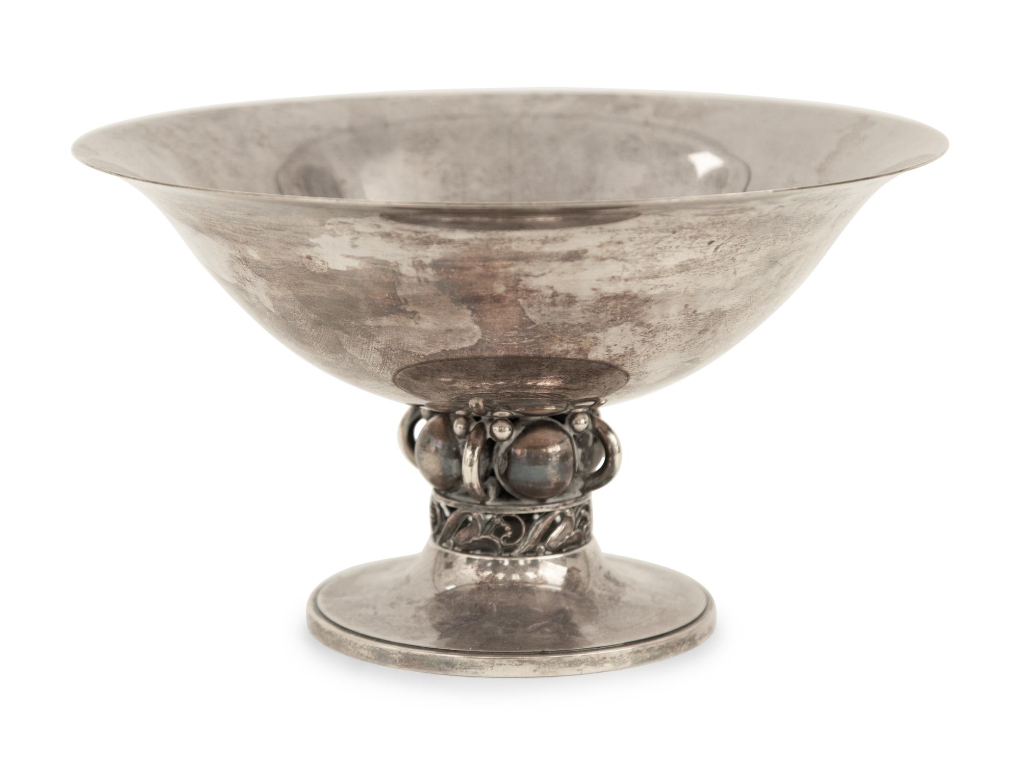 An American Silver Center Bowl