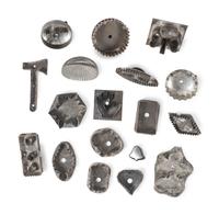 A Group of Figural Tin Cookie Cutters