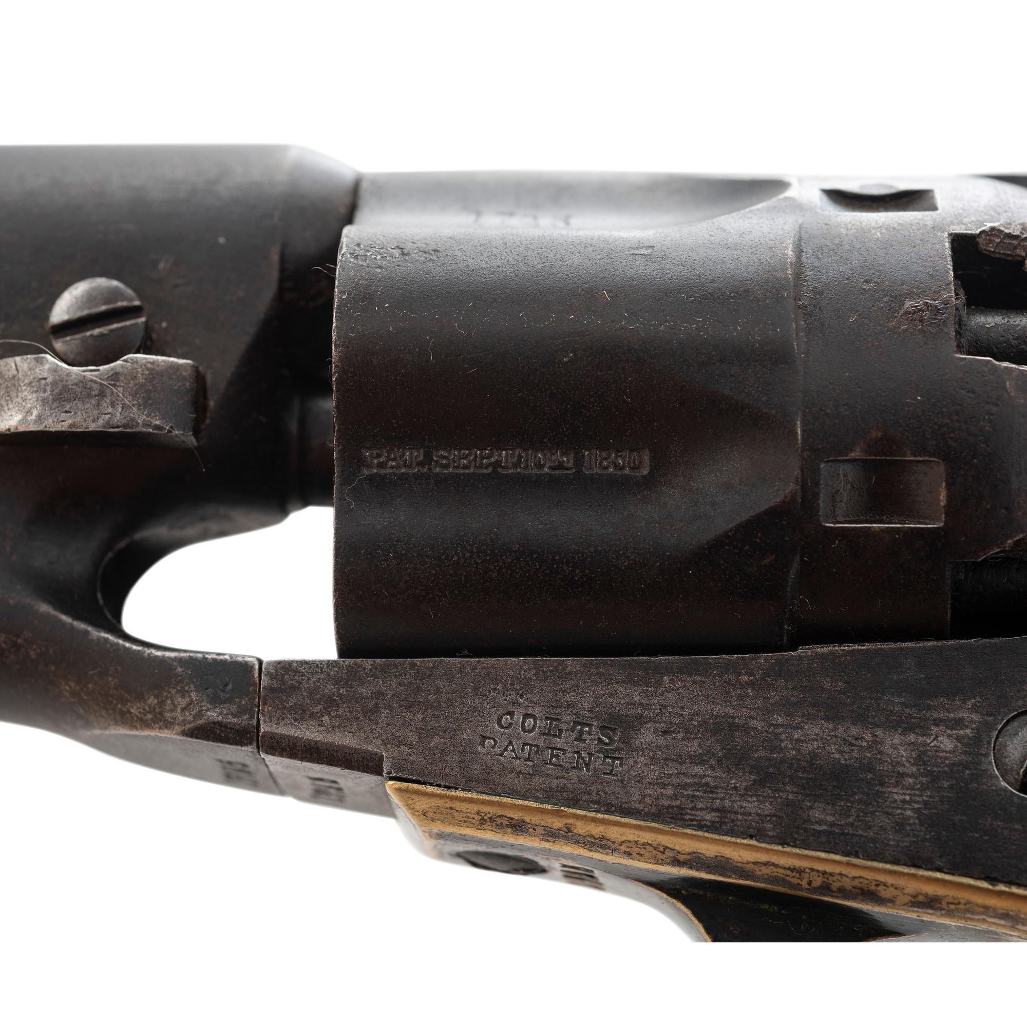 Inscribed Colt Pocket Police of Captain Charles E. Rand 1st Mass. Infantry - KIA at Chancellorsville