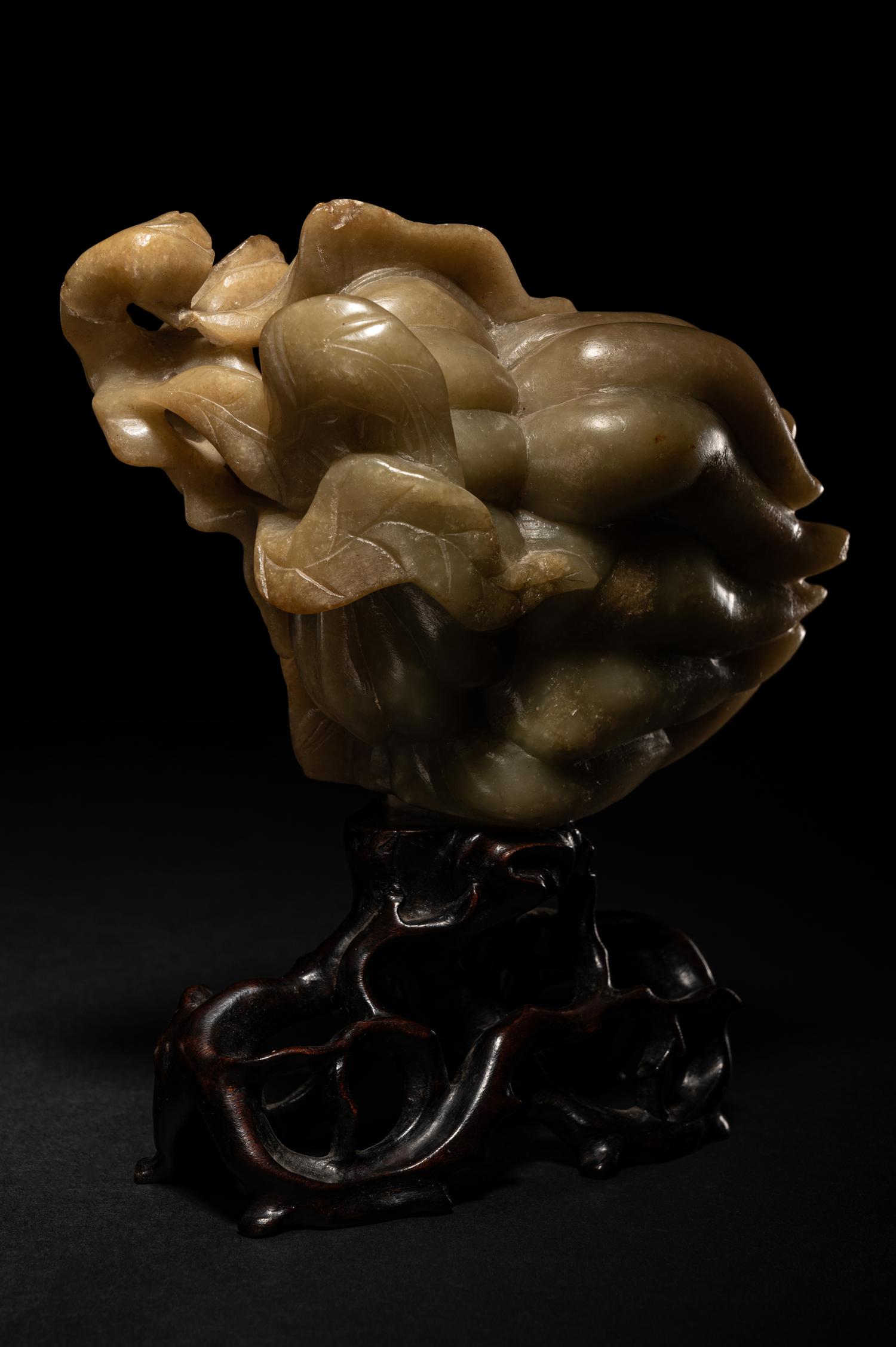 Two Chinese Hardstone Carvings
