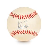 A Group of Three Nolan Ryan Signed Autograph Items (Beckett Authentication Services BAS Certified),