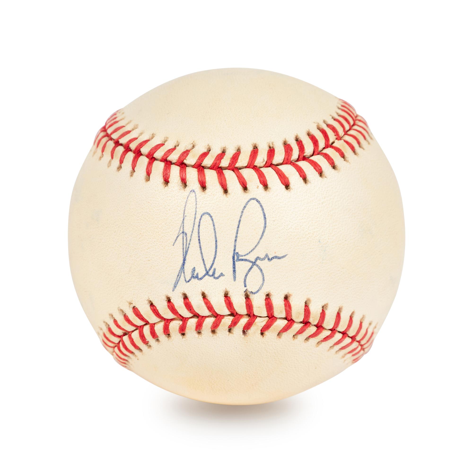 A Group of Three Nolan Ryan Signed Autograph Items (Beckett Authentication Services BAS Certified),