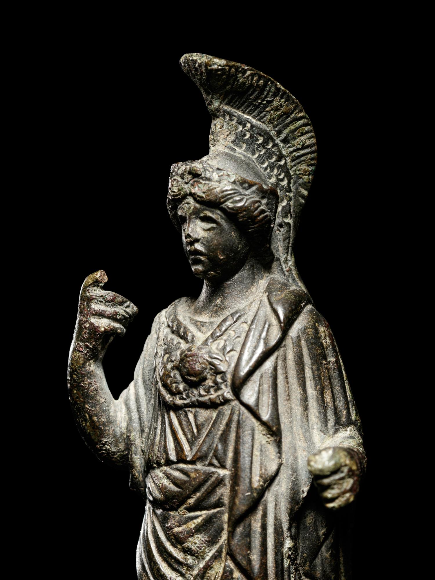 A Roman Bronze Minerva
